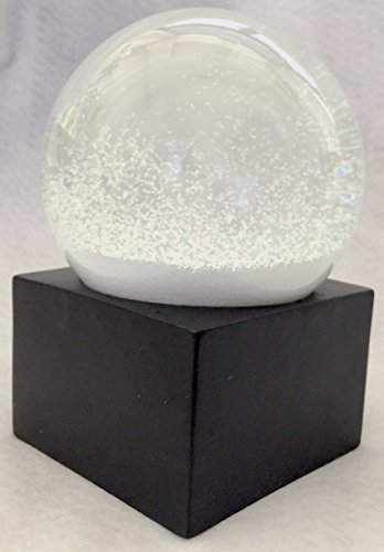 Modern Snow Globe Winter Wonderland Snowstorm 100mm Just Snow Day Snowball with Only Snow