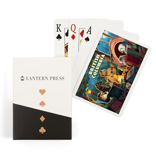 Lantern Press British Columbia Baraja Póker 52 Cartas