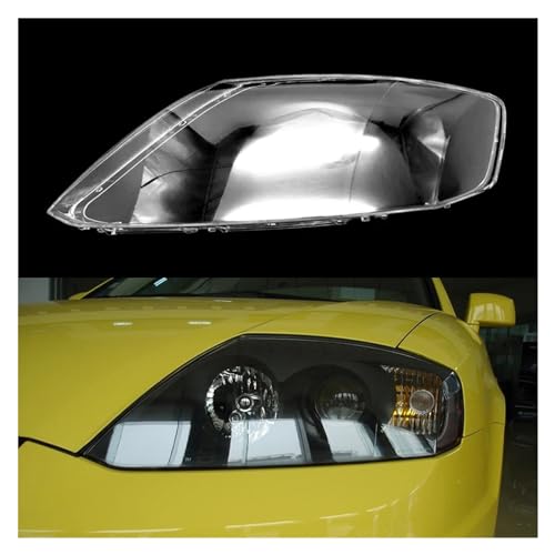 Couvercle de phare gauche premium en verre optique pour Hyundai Coupe
