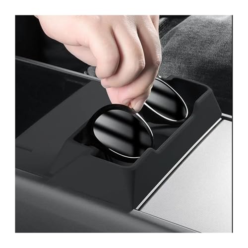 Boîte rangement Tesla évite rayures lunettes console centrale 2025