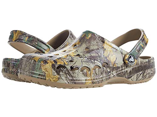 Image of Crocs Unisex Men's and Women's Baya Clog | Slip On Casual Water Shoes, Khaki, 10 US