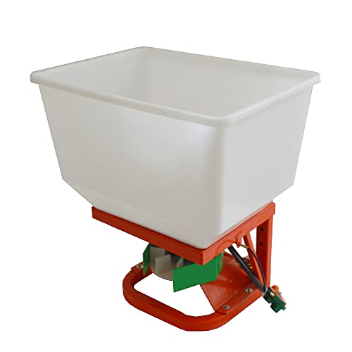 Preasion Atv/Utv Seed Fertilizer Spreader Broadcast Spreader 265Lbs Garden Farmer Tractor Spreader 12V Variable Easy Fix Fertilizer Hopper Dry Material Spreader thumb #6
