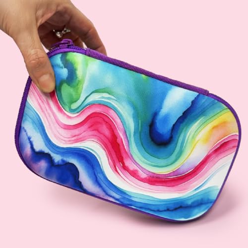 Image of ZIPIT Colorful Pencil Case for Girls, Cute Aesthetic Pencil Box for School
