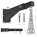 BeneLabel Adjustable Length Wall Mounted Punching Bag Hanger with Chain and 360 Swivel Heavy Duty 800 LB Capacity Boxing Bag Bracket for MMA, Muay Thai, Speed Bag and More - Indoor and Outdoor Use