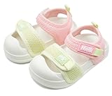 Meik Mangni Sandalias Punta Cerrada Niño Niña Verano Sandalia Deportivas Unisex bebé Transpirables Zapatillas Playa Piscina con Suela Antideslizante,Rosa,21-22 EU