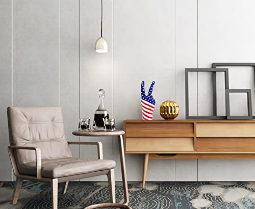 Blowind American Flag Polyresin Hand Gesture Desk Statues Finger Sculpture Decor - Silver Personality Finger Gifts For Family And Friends (American Flag Colors) #TOP5