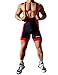 Produktbild Gymskop Herren Wrestling Singuletts Athletic Supporters Slim Fit Sport Bodysuit Einteilige ärmellose Active Wrestling Trikot Gewichtheben Jumpsuits Schwarz M