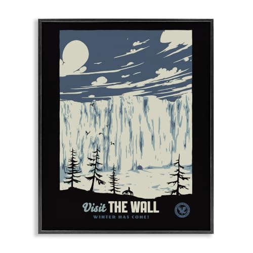 'Winter Has Come Fantasy Landscape'| Framed Giclee Art