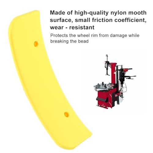 Image of Tire Shovel Plastic Sleeve, Nylon Tire Change Shovel Protector Yellow Bead Breaker Cover for Tyre Detachable Wheel Changing Machines