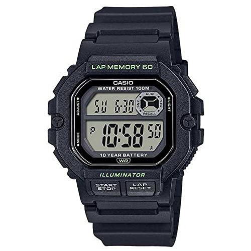 CASIO Analog WS-1400H-1AVEF, Schwarz