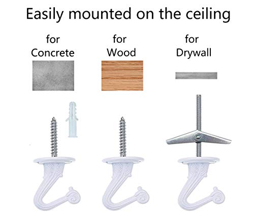 Bcbyou Princess Bed Canopy Netting Mosquito Net Round Lace Dome For Twin Full And Queen Size Beds Crib With Jumbo Swag Hook (Purple) #TOP4