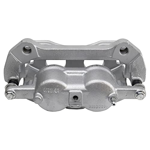 Image of TRQ Front and Rear Brake Caliper Set Zinc Coated Brackets Compatible with 2010-2017 Ford Expedition 2009-2017 Lincoln Navigator