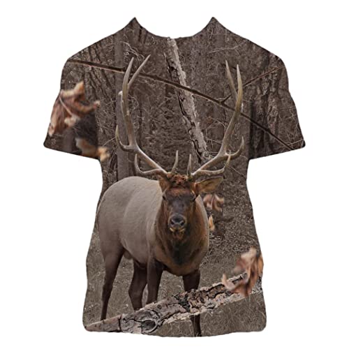 T-shirt camouflage 3D idéal pour les vacances d'été vêtements de vacances XXXXXL