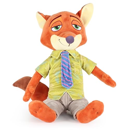 Jay Franco Plush Pillow Buddy – 22 Inch Ultra-Soft Stuffed Character Plushie & Cozy Pillow, Official Licensed Zootopia Product, Orange – Nick Wilde