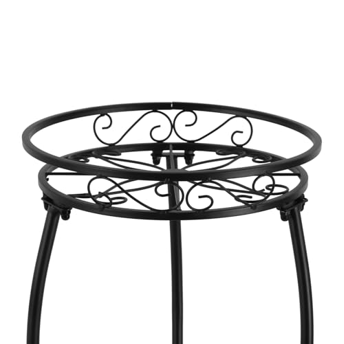Support pour plantes en métal sur un balcon ou une terrasse - 7