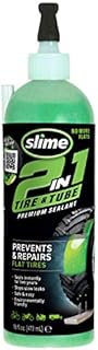 Slime 2-in-1 Tire & Tube Premium Sealant 16 oz
