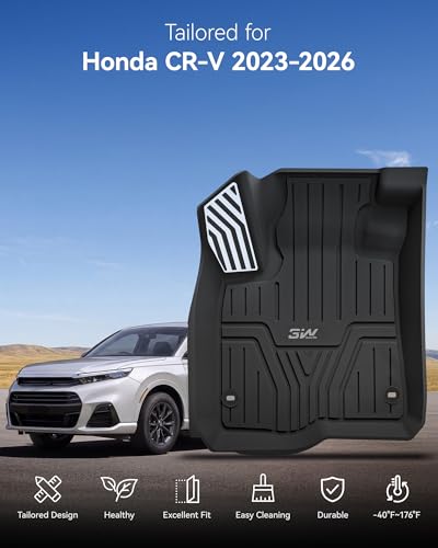 3W Floor Mats for Honda CR-V 2023-2026