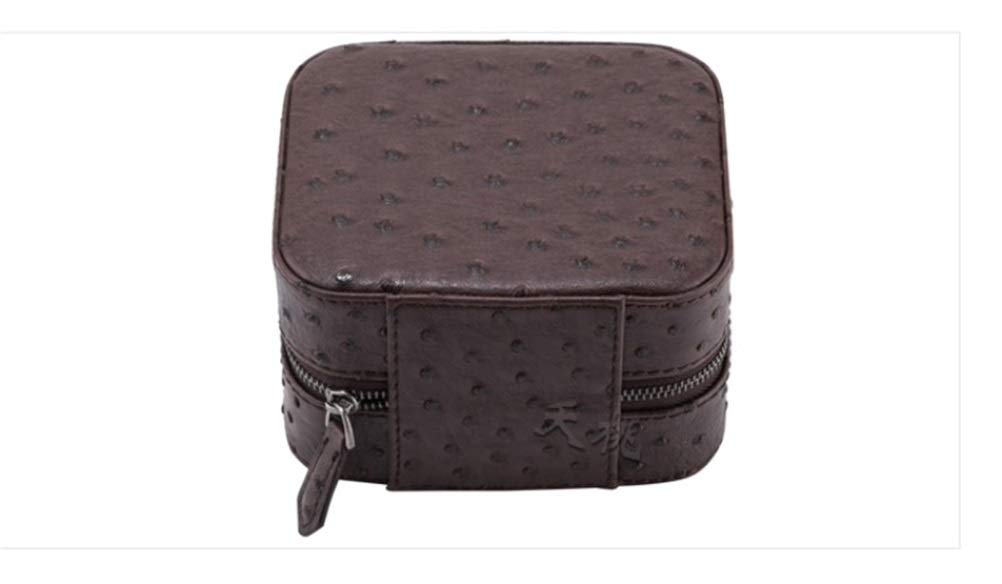 Klasyczne pudełko na biżuterię w stylu retro z 2 przegródkami, skórzane etui na zegarki z mechanicznym organizatorem, stojak na zegarki, etui do przechowywania dla kobiet, prezent