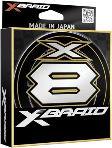 XBRAID X8 Braid 8LB 165Y Green White