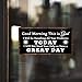 Christian Wall Sign 10x5 Inch Good Morning This Is God I Will Be Handling All Your Problems Today I Will Not Need Your Help so Have a Great Day Sign Hangings Plaque Inspirational Decor for Living Room