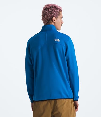 THE NORTH FACE Men's Crest Full Zip Jacket | Water Repellent Fleece Coat, Double Layer Stand Collar & Zip Hand Pockets3