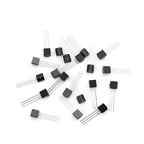 image for 10 Values 200pcs npn Transistor kit, WOWOONE Transistor Assortment, BC