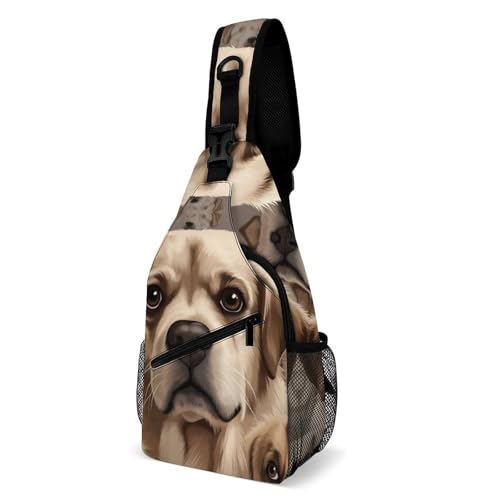Mochila deportiva tipo bandolera para senderismo y uso casual