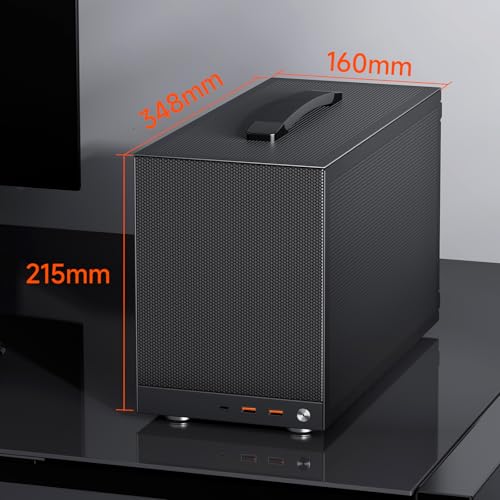 PCCOOLER CPS K101 Mini ITX PC Case, Mesh High Airflow SFF Chassis