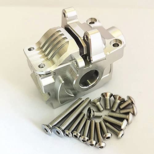 Boîtier de vitesses différentiel avant argenté 6881 pour Traxxas 1/10 Rustler 4x4