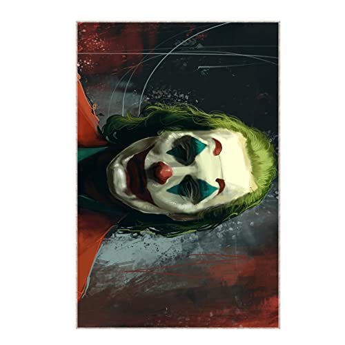 Joker, Joker Rug, Popular Movie Rug, Fantastic Rug, Movie Rug, Home Deco, Comics,Living Room Rug, Home Decor Rug, Bath Mat, Doormat Rug, Rug pe32 (3.2x4.6 feet - 100x140 cm)