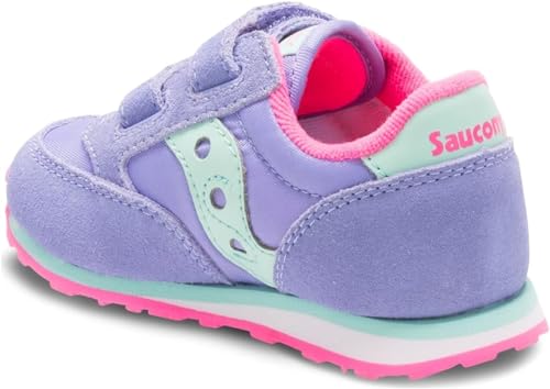 Saucony Unisex Child Baby Jazz Hook & Loop Sneaker, Peri, 9 Little Kid US