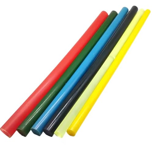 YINUK 1pcs, Hardness 75A Color Solid Polyurethane Round Rod, Construction Machinery PU Wear-Resistant Vibration Damping Rod, Length 50cm, Diameter 20-100mm(Transparent,50x500mm)