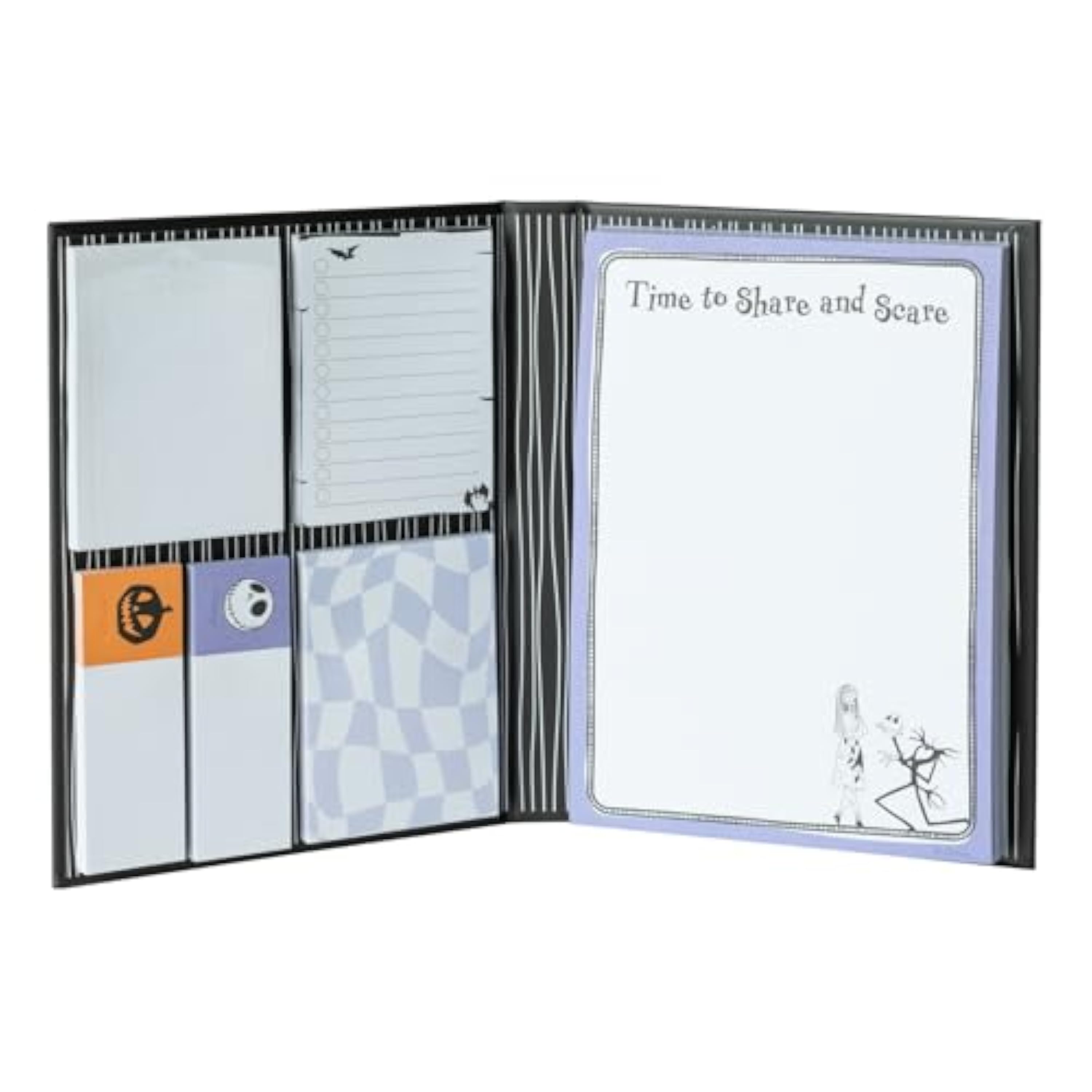 Grupo Erik Bloc de notas Adhesivas Disney Pesadilla antes de Navidad - 6 tamaños diferentes notas adhesivas - Notas adhesivas bonitas - Papeleria y material escolar, licencia oficial