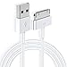 iPhone 4s Cable, iPad 2 Cable, [Apple Certified] 30-Pin USB Charging and Cable Sync Dock Connector Data Cable for iPhone 4/ 4s, iPhone 3G/3G, iPad 3/2/ 1,iPod Classic iPod Touch iPod Nano-3.2Feet