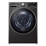 Lava e Seca Lg Smart 18kg Black Inox com Inteligência Artificial Aidd™ Wd18bv2s6b 220v