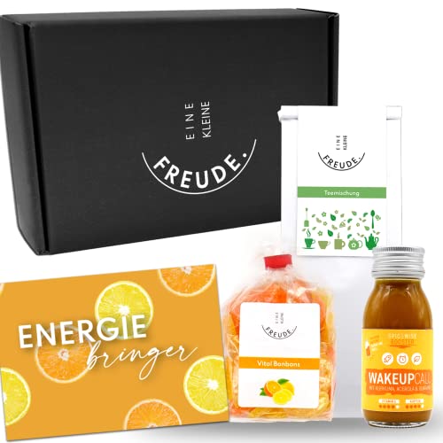 EINE KLEINE FREUDE. | „Energie“ Geschenkbox mit natürlichem Power Shot
