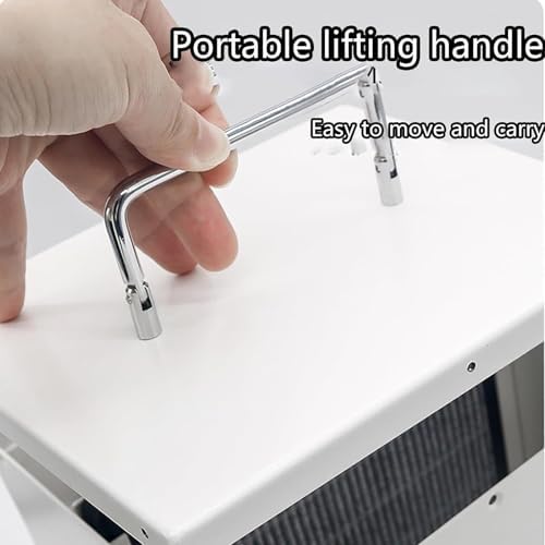 Professional Dust Collector Vacuum Cleaner for Desktop Grinding & Polishing, Removable Filter, Adjustable Speed, for Carving & Lab Use
