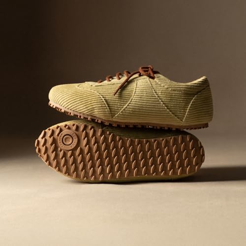 Image of Theater Women Combats Suede Sneakers | Soft Lace-Up Walking Shoes with Cushioned Grip Sole | Lightweight, Stylish & Comfortable Suede Footwear