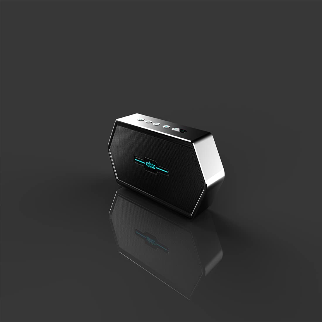 Altoparlante Bluetooth, Altoparlanti Wireless Portatili, Altoparlante Wireless Gioco, Stereo Forte, Basso in Piena Espansione, Adatto A Tutti I Tipi di Giochi,Nero
