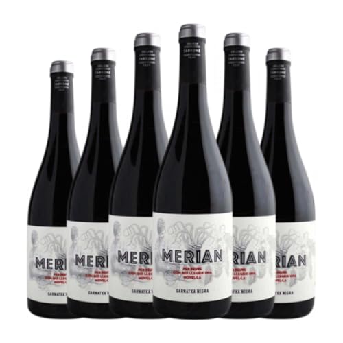 Cellers Tarrone Merian Negre Terra Alta Joven 75 cl Vino tinto (Caja de 6 Botellas de 75 cl)