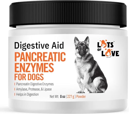 Pancreatic Digestive Enzymes for Dog & Cat (8 Oz Powder) – Thomas Labs Bio Case Earlier – Good Support for EPI – Lots of Love Pet Products Pancreatic Digestive Enzymes for Dog & Cat (8 Oz Powder) – Thomas Labs Bio Case Earlier – Good Support for EPI – Lots of Love Pet Products