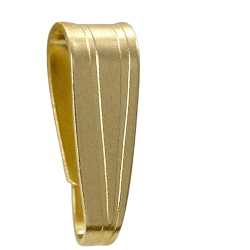 JewelrySupply Snap Bail 6.5x2.5mm 14k Solid Yellow Gold (Package of 1)