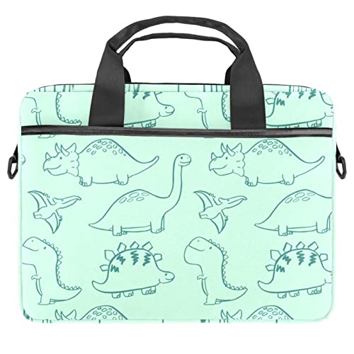 Sacoche ordinateur 13 pouces dinosaure pour aller en cours ou au bureau avec style