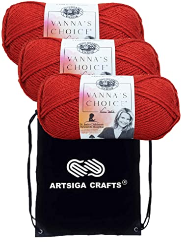 Image of Lion Brand Yarn Vanna'S Choice 860-133 Brick