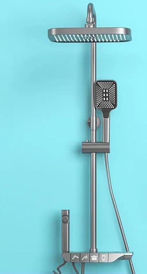 NextGen 4 function thermostat shower set, piano shower set, waterfall shower set, rainfall shower set, bathroom mixture
