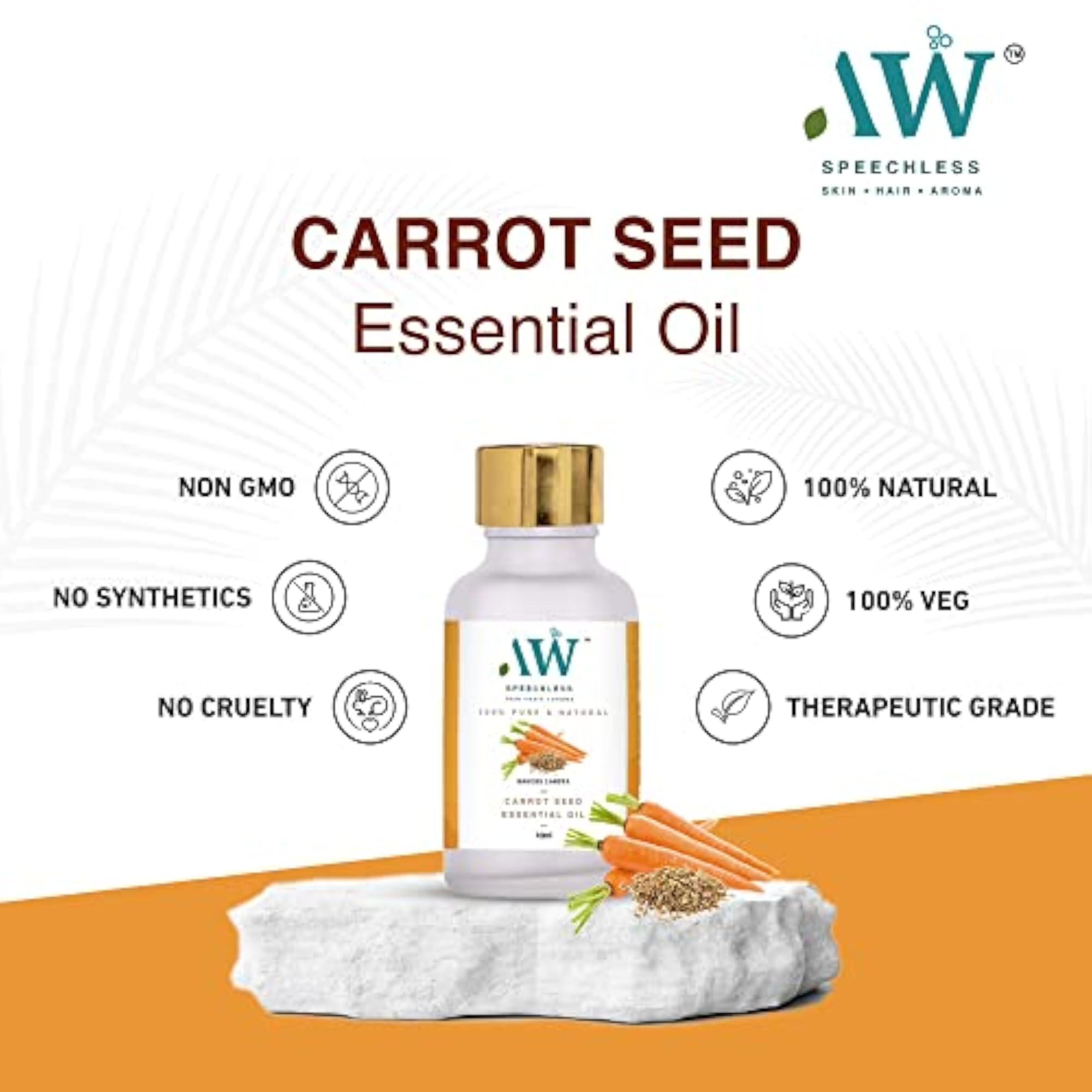 Carrot Seed Essential Oil, Therapeutic Grade