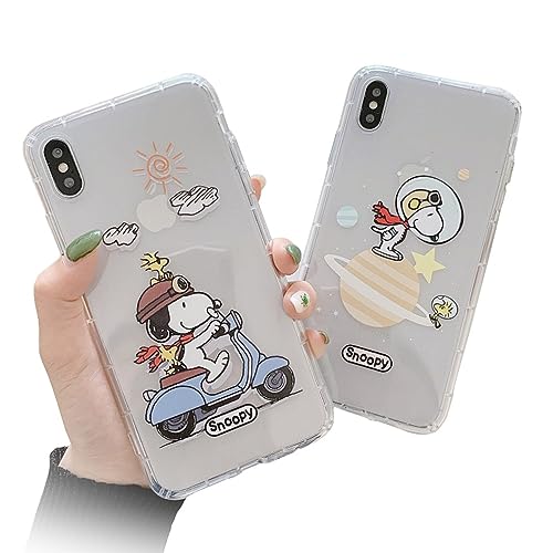 スヌーピー 透明 iPhone15 Plus 用 ケース スマホケース 「全機種対応」 黄変防止 iphone15 Plus 用 ケース 薄型 ソフトTPU バンパー アイフォン ケース レンズ保護 耐衝撃 ワイヤレス充電対応 指紋防止