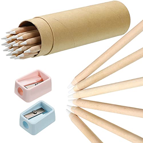 Tenare 20 Piece White Chalk Pencil Set