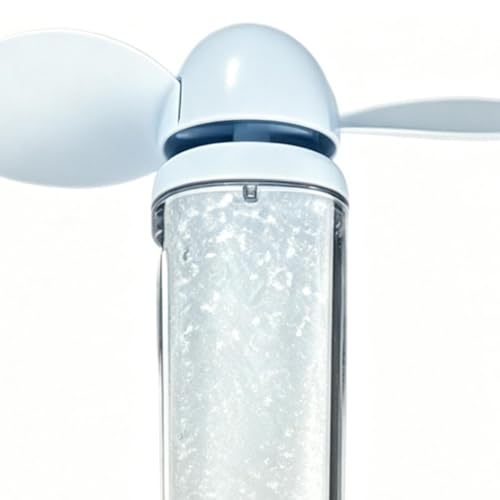 Miniventilador portátil USB recargable para mochileros y camping 7