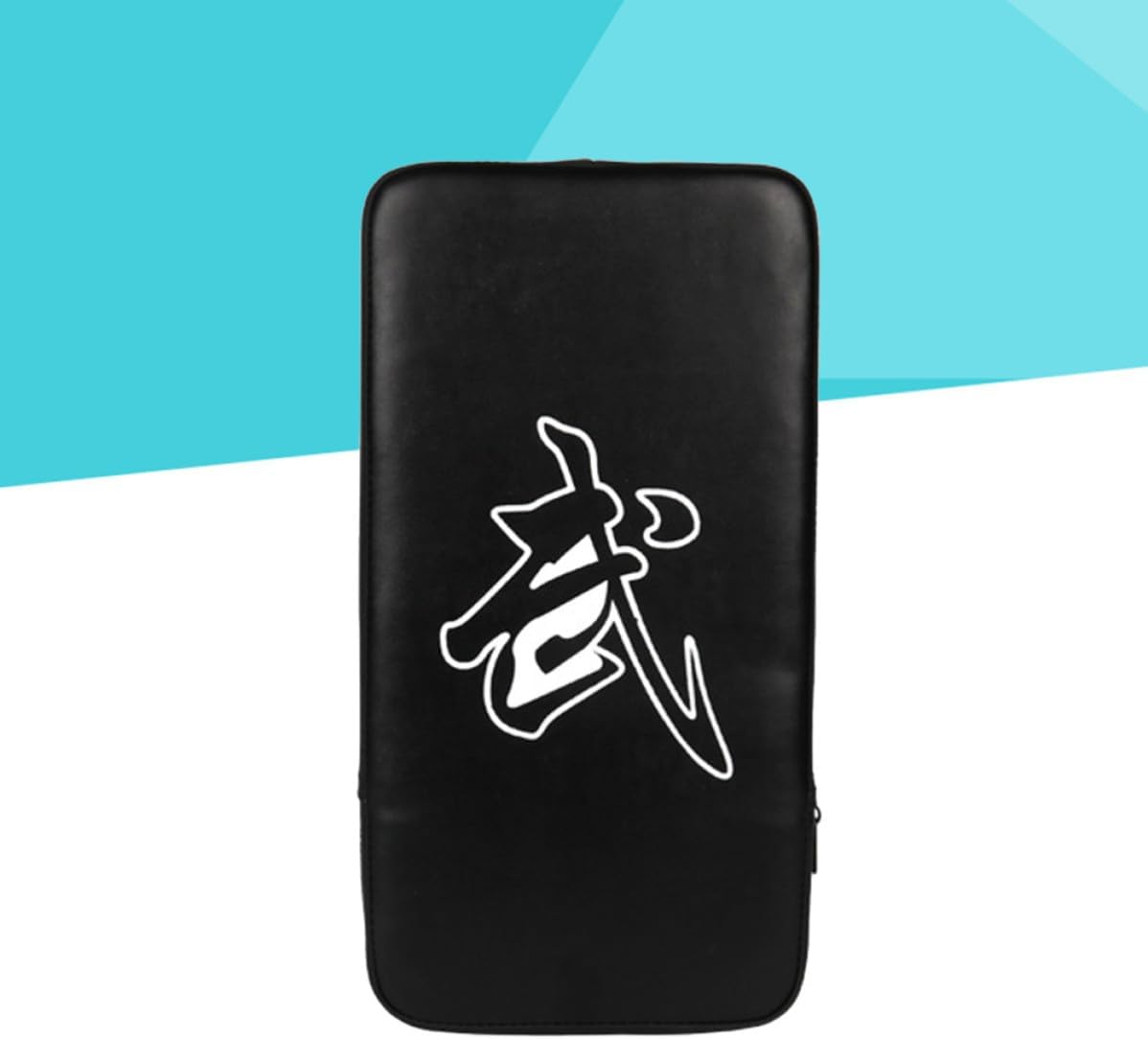 Taekwondo Kick Pad PU Leather Shield for Training Black
